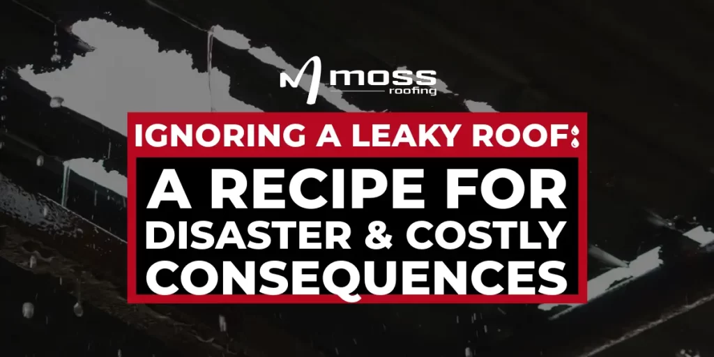 Moss Roofing Blog Ignoring a Leaky Roof: A Recipe for Disaster and Costly Consequences